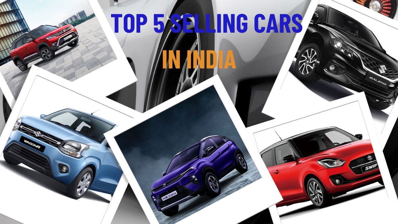 TOP 5 SELLING CARS IN INDIA